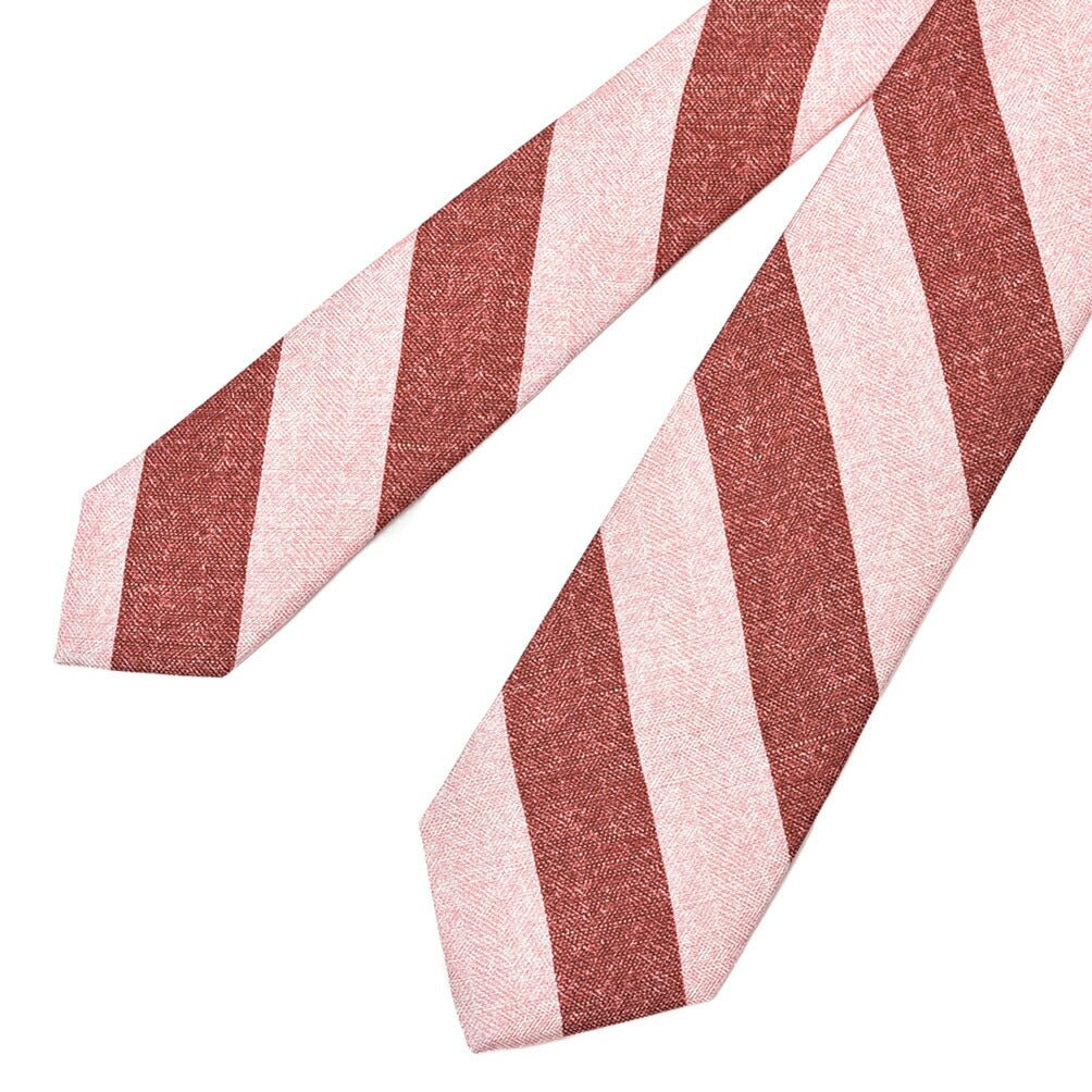 BARBA シルク100% レジメンタルネクタイ(セッテピエゲ)｜428412｜GUARDAROBA MILANO OFFICIAL STORE