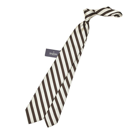BARBA シルク100% レジメンタルネクタイ(セッテピエゲ)｜428413｜GUARDAROBA MILANO OFFICIAL STORE
