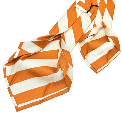 BARBA シルク100% レジメンタルネクタイ(セッテピエゲ)｜428414｜GUARDAROBA MILANO OFFICIAL STORE