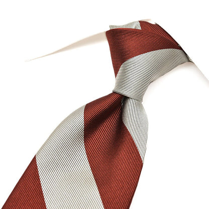 BARBA シルク100% レジメンタルネクタイ(セッテピエゲ)｜428416｜GUARDAROBA MILANO OFFICIAL STORE