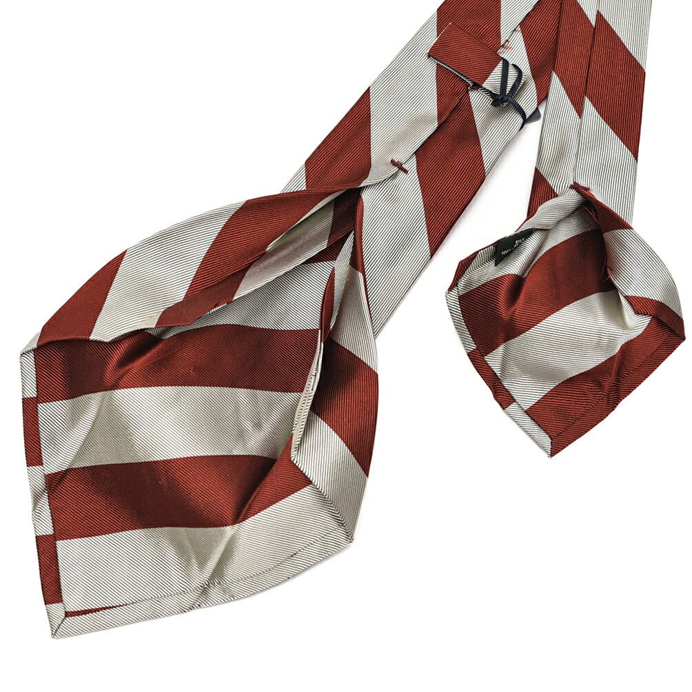 BARBA シルク100% レジメンタルネクタイ(セッテピエゲ)｜428416｜GUARDAROBA MILANO OFFICIAL STORE