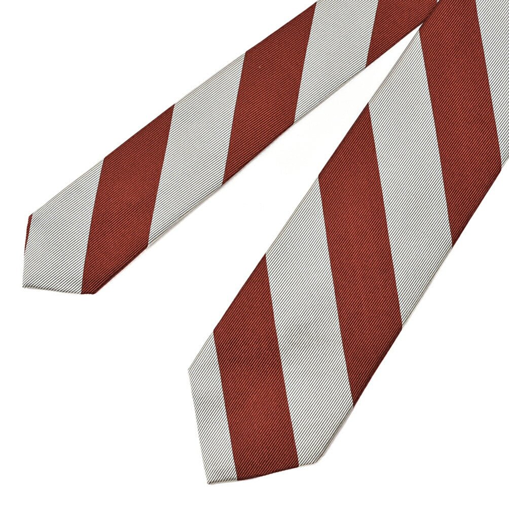 BARBA シルク100% レジメンタルネクタイ(セッテピエゲ)｜428416｜GUARDAROBA MILANO OFFICIAL STORE