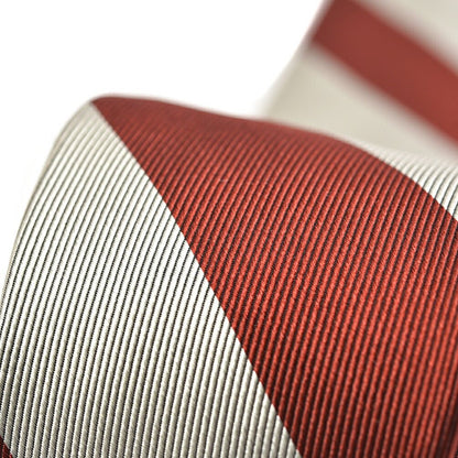 BARBA シルク100% レジメンタルネクタイ(セッテピエゲ)｜428416｜GUARDAROBA MILANO OFFICIAL STORE