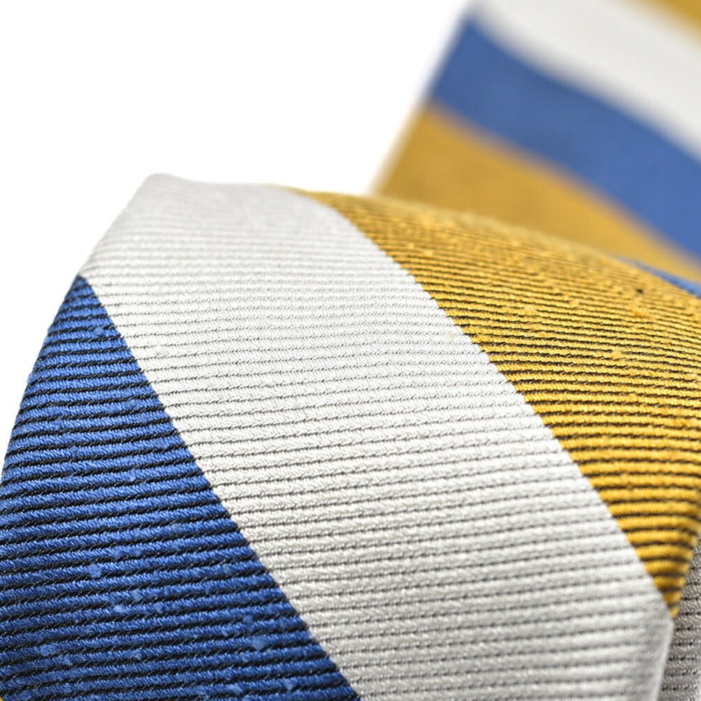 BARBA シルク100% レジメンタルネクタイ(セッテピエゲ)｜428417｜GUARDAROBA MILANO OFFICIAL STORE