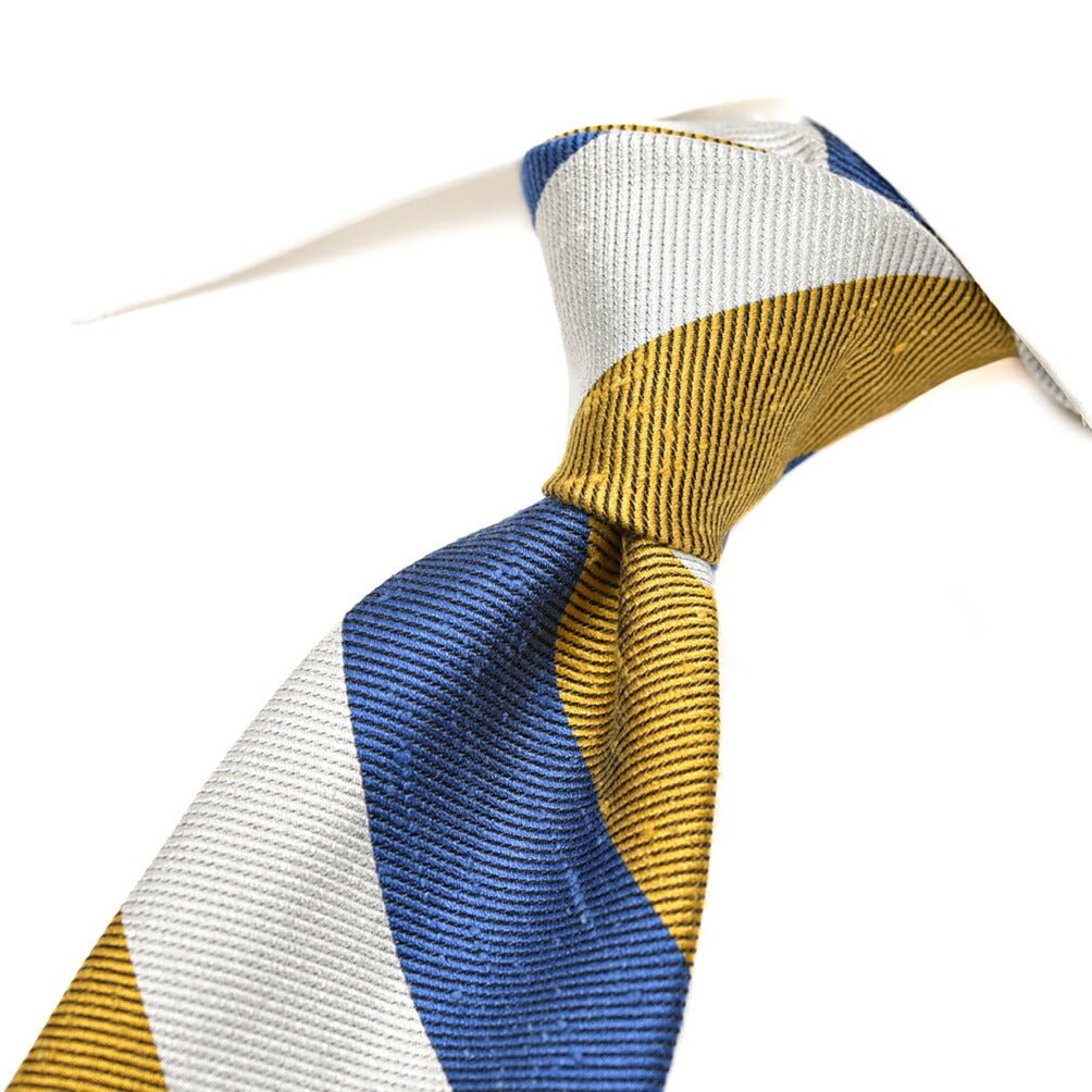 BARBA シルク100% レジメンタルネクタイ(セッテピエゲ)｜428417｜GUARDAROBA MILANO OFFICIAL STORE