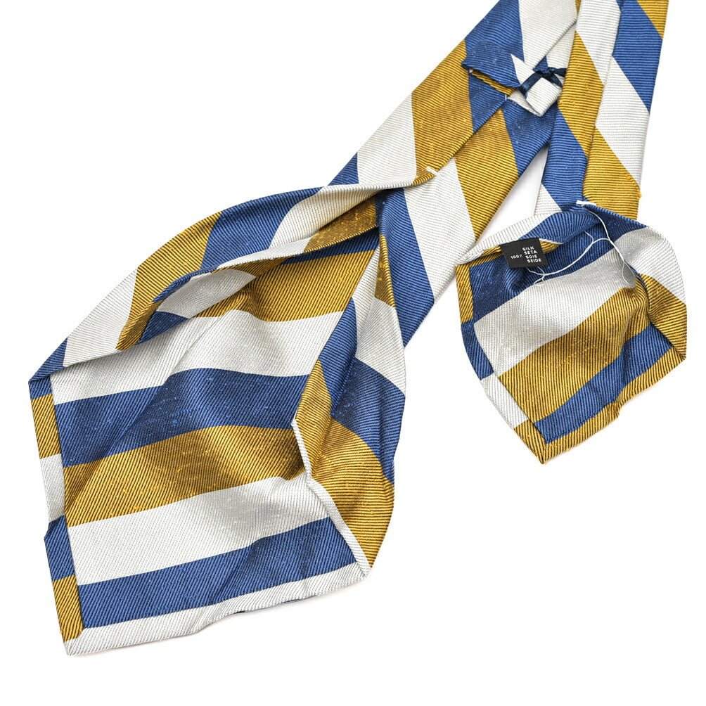 BARBA シルク100% レジメンタルネクタイ(セッテピエゲ)｜428421｜GUARDAROBA MILANO OFFICIAL STORE