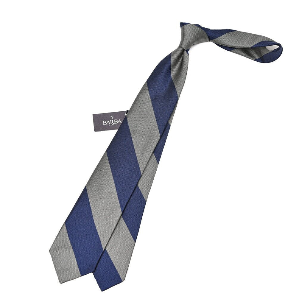 BARBA シルク100% レジメンタルネクタイ(セッテピエゲ)｜428427｜GUARDAROBA MILANO OFFICIAL STORE