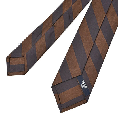 BARBA シルク100% レジメンタルネクタイ(セッテピエゲ)｜428430｜GUARDAROBA MILANO OFFICIAL STORE
