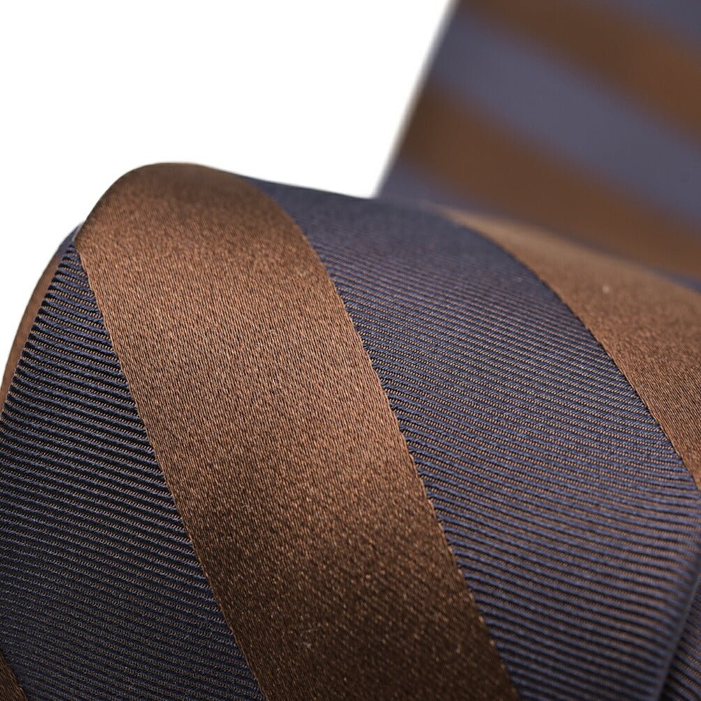 BARBA シルク100% レジメンタルネクタイ(セッテピエゲ)｜428430｜GUARDAROBA MILANO OFFICIAL STORE