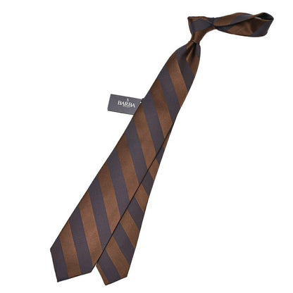 BARBA シルク100% レジメンタルネクタイ(セッテピエゲ)｜428430｜GUARDAROBA MILANO OFFICIAL STORE
