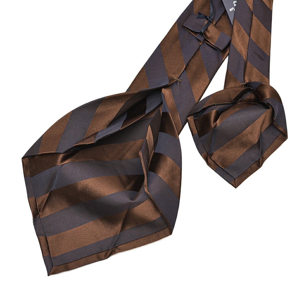 BARBA シルク100% レジメンタルネクタイ(セッテピエゲ)｜428430｜GUARDAROBA MILANO OFFICIAL STORE