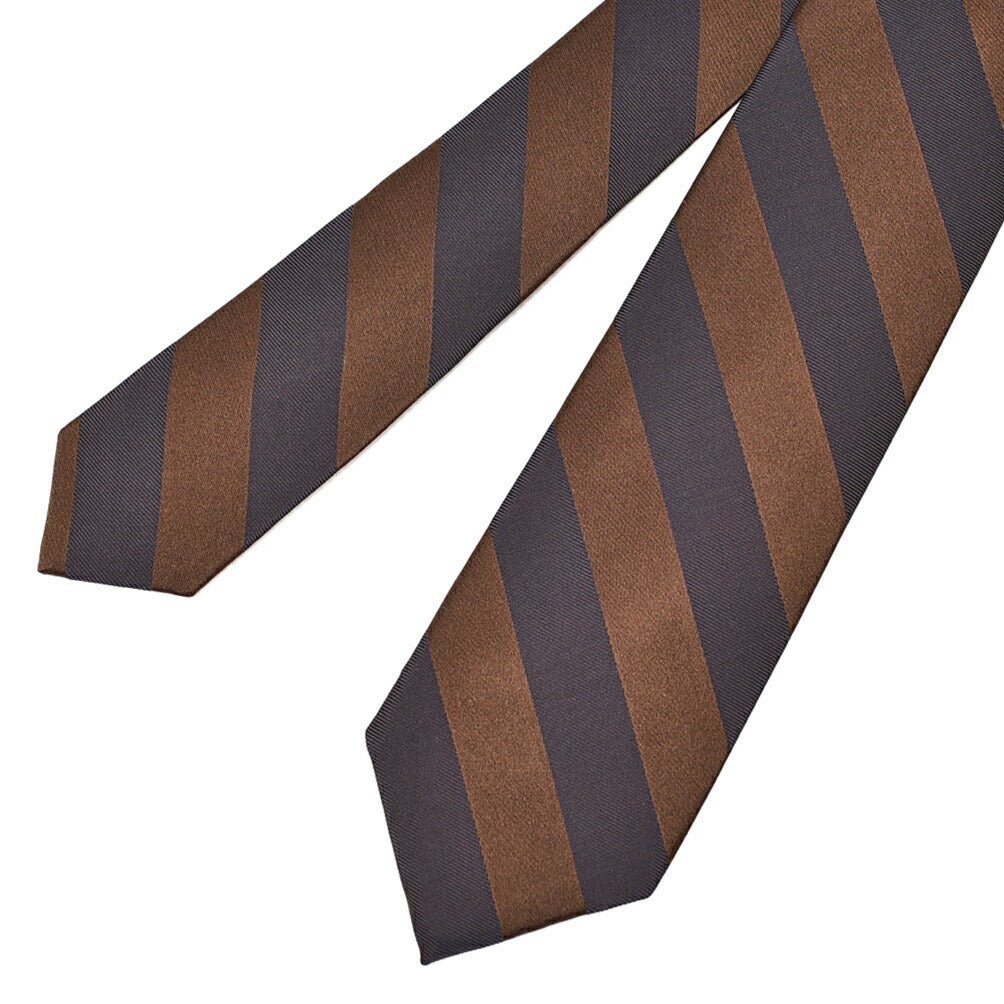 BARBA シルク100% レジメンタルネクタイ(セッテピエゲ)｜428430｜GUARDAROBA MILANO OFFICIAL STORE