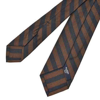 BARBA シルク100% レジメンタルネクタイ(セッテピエゲ)｜428434｜GUARDAROBA MILANO OFFICIAL STORE