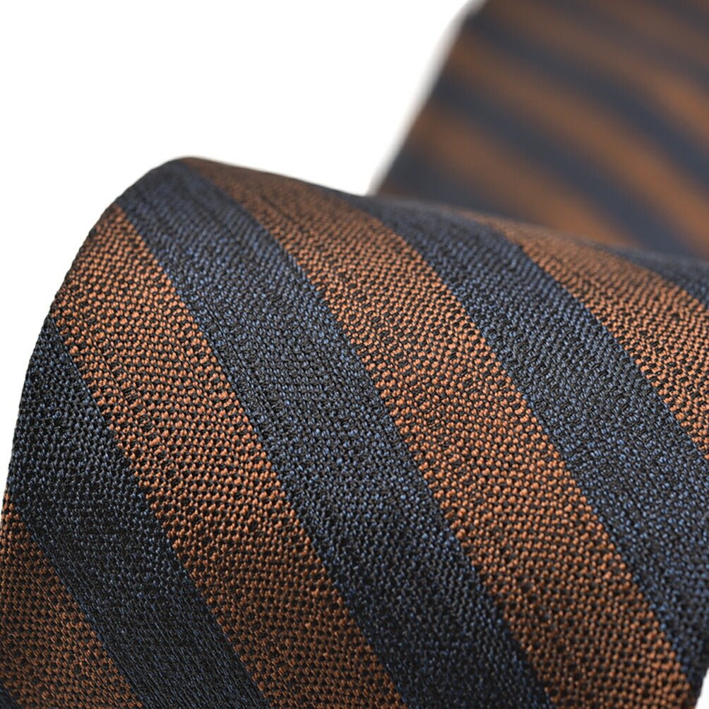 BARBA シルク100% レジメンタルネクタイ(セッテピエゲ)｜428434｜GUARDAROBA MILANO OFFICIAL STORE