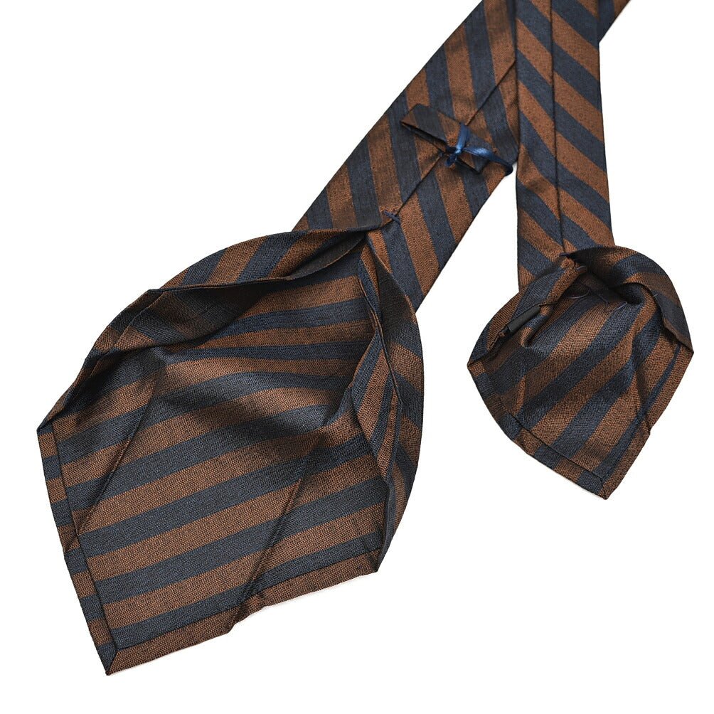 BARBA シルク100% レジメンタルネクタイ(セッテピエゲ)｜428434｜GUARDAROBA MILANO OFFICIAL STORE