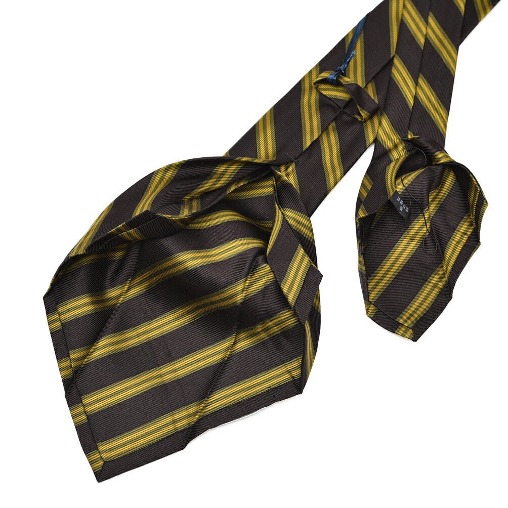 BARBA シルク100% レジメンタルネクタイ(セッテピエゲ)｜428435｜GUARDAROBA MILANO OFFICIAL STORE