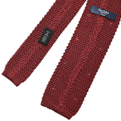 BARBA シルク100% ドット柄ネクタイ ニットタイ｜428521｜GUARDAROBA MILANO OFFICIAL STORE