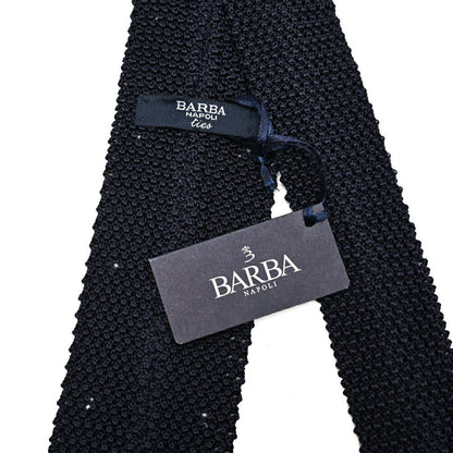BARBA シルク100% ドット柄ネクタイ ニットタイ｜428529｜GUARDAROBA MILANO OFFICIAL STORE