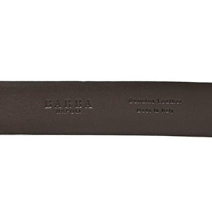 BARBA レザー100% スクエアバックルベルト｜435552-A-85｜GUARDAROBA MILANO OFFICIAL STORE