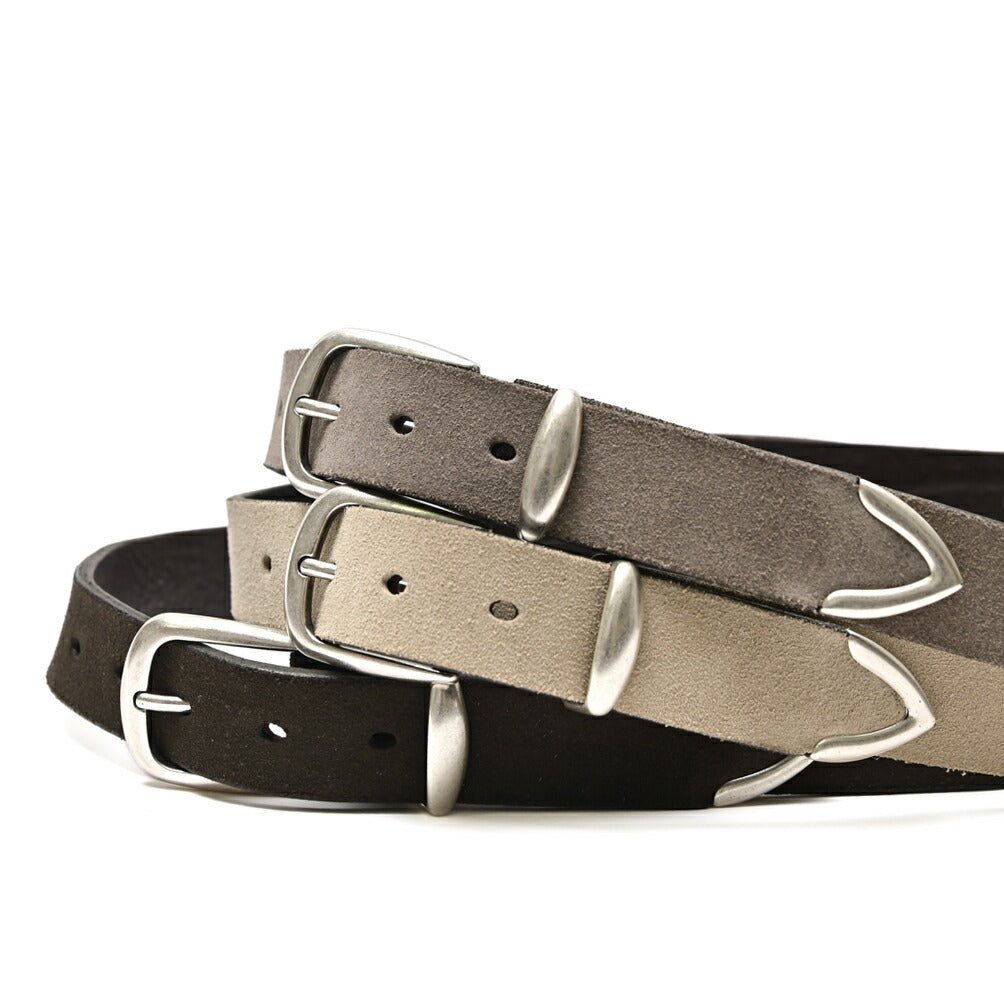 BARBA レザー100% スエードレザーベルト｜435569-A-85｜GUARDAROBA MILANO OFFICIAL STORE