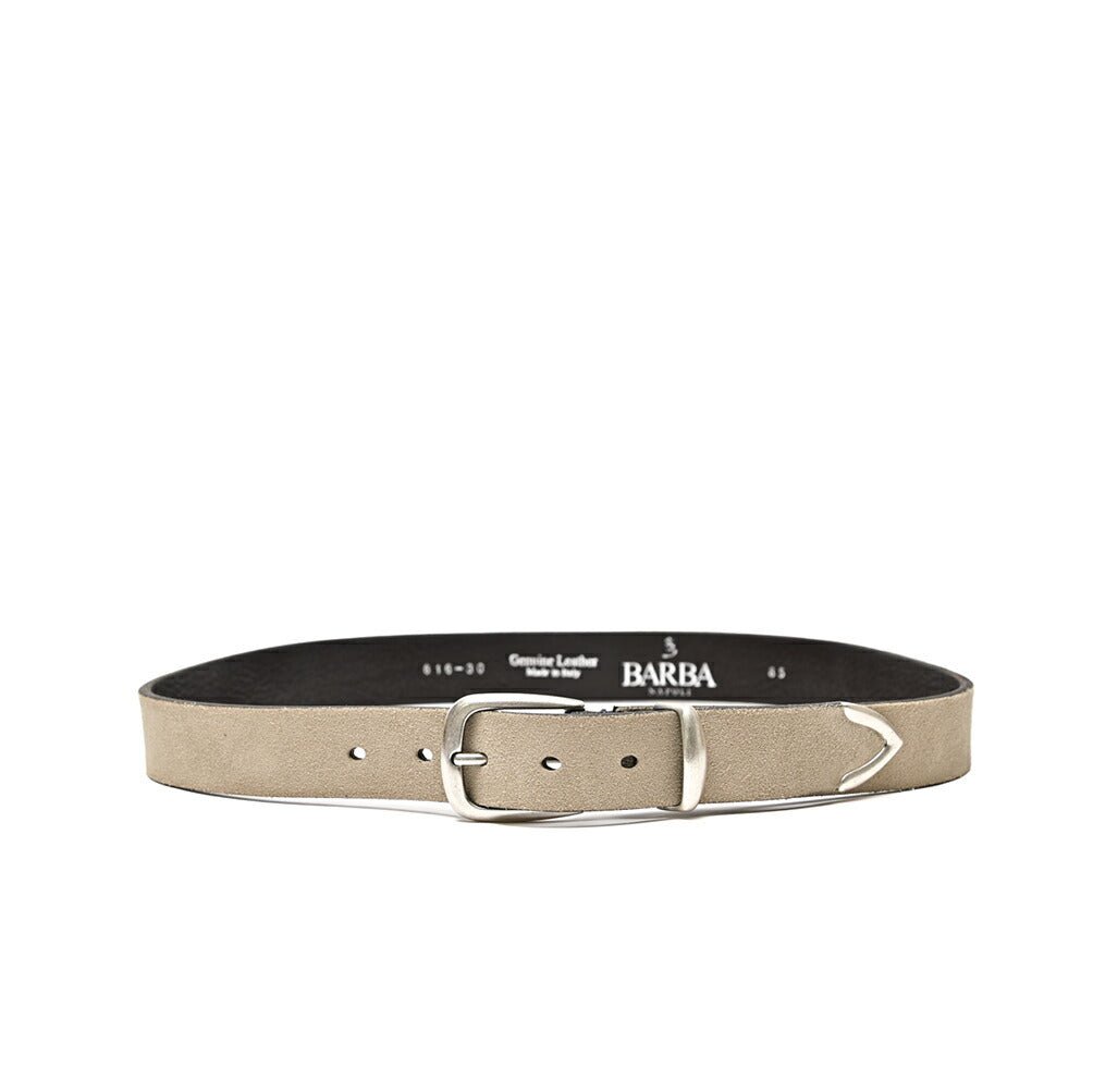 BARBA レザー100% スエードレザーベルト｜435569-A-85｜GUARDAROBA MILANO OFFICIAL STORE