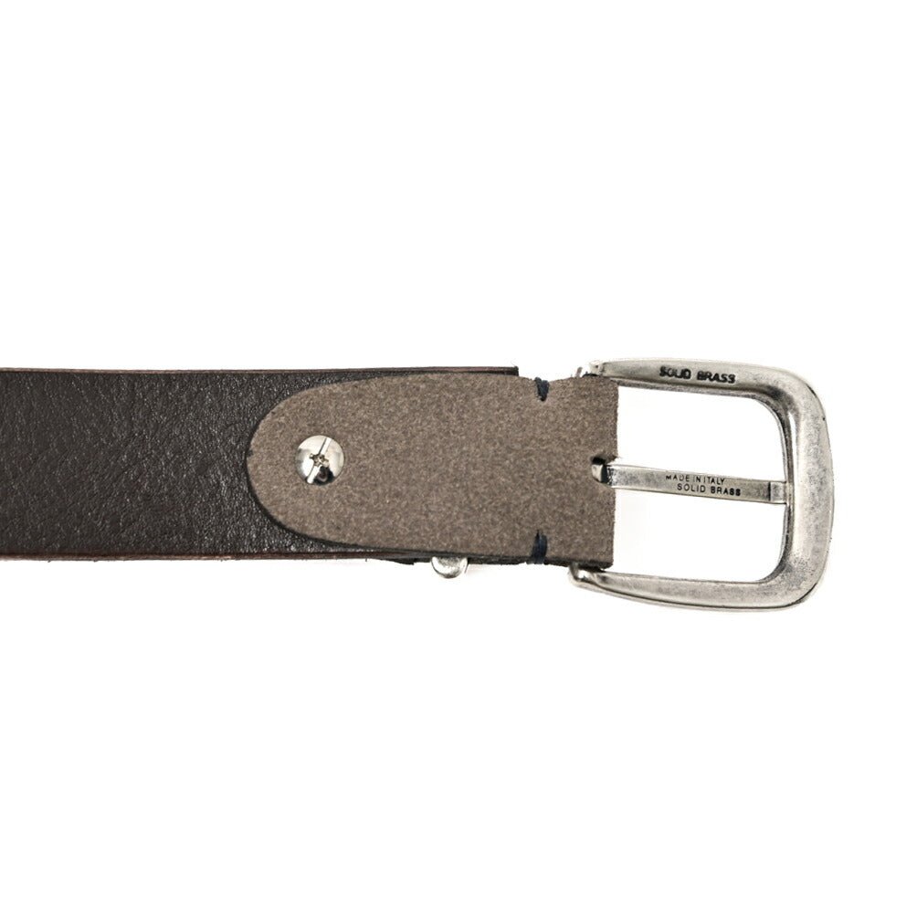 BARBA レザー100% スエードレザーベルト｜435569-A-85｜GUARDAROBA MILANO OFFICIAL STORE