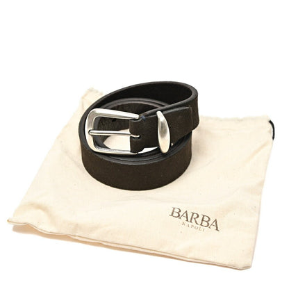 BARBA レザー100% スエードレザーベルト｜435569-A-85｜GUARDAROBA MILANO OFFICIAL STORE