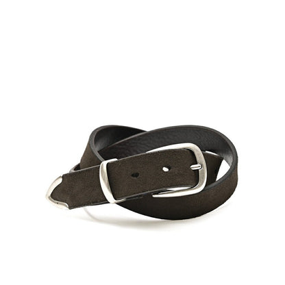 BARBA レザー100% スエードレザーベルト｜435569-A-85｜GUARDAROBA MILANO OFFICIAL STORE