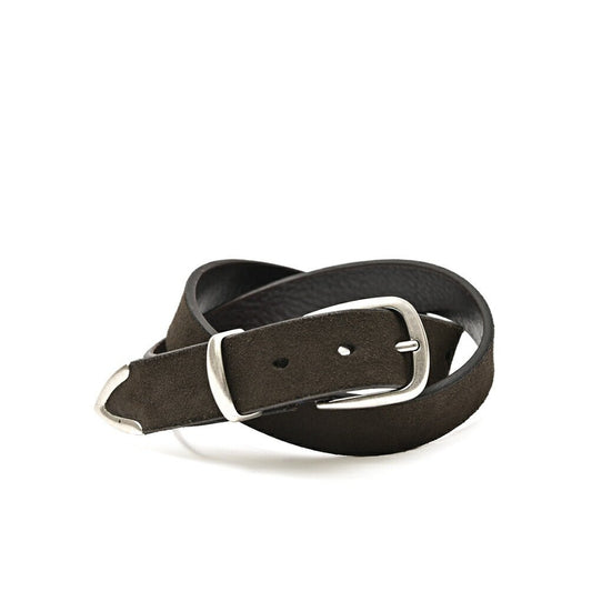 BARBA レザー100% スエードレザーベルト｜435569-A-85｜GUARDAROBA MILANO OFFICIAL STORE