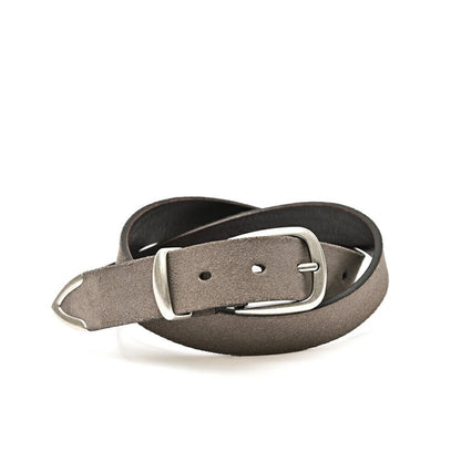 BARBA レザー100% スエードレザーベルト｜435569-A-85｜GUARDAROBA MILANO OFFICIAL STORE