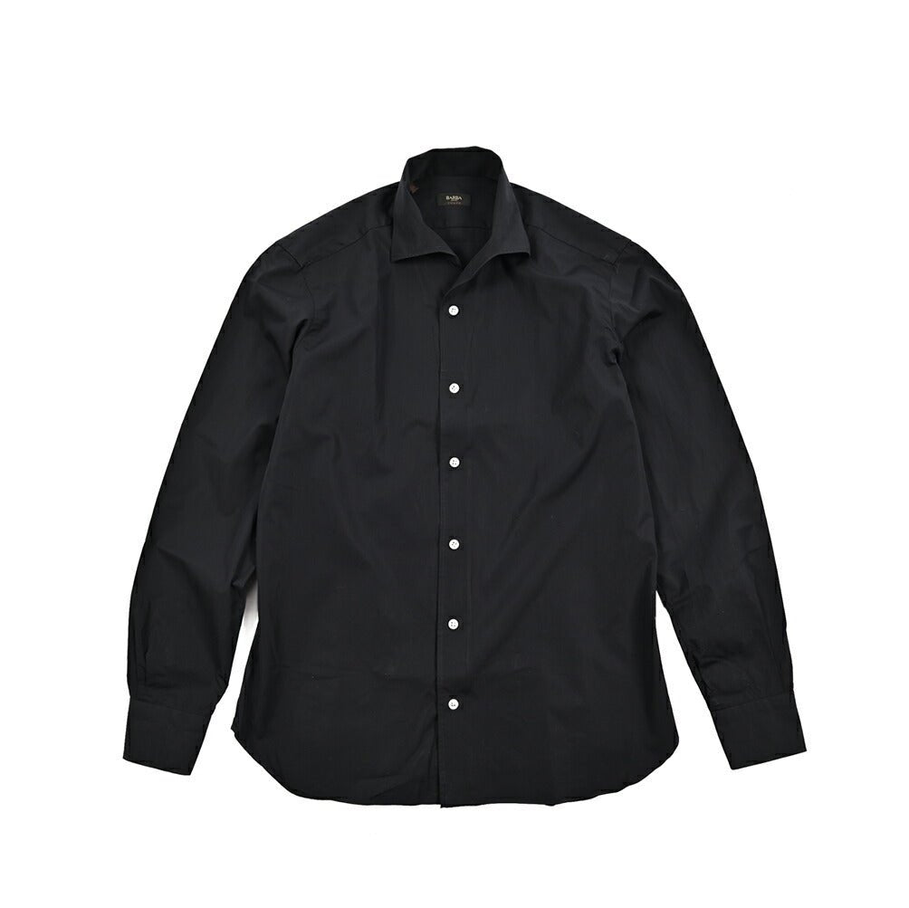 BARBA コットン100% スキッパーカラーシャツ 開襟シャツ｜435641｜GUARDAROBA MILANO OFFICIAL STORE