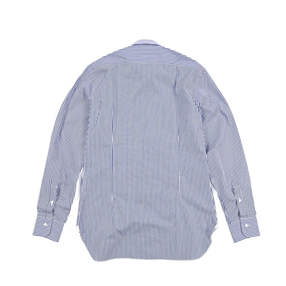 SALE｜BARBA バルバ / コットン100% ホリゾンタルカラーシャツ