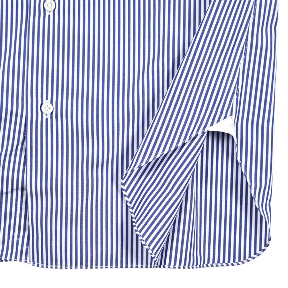 SALE｜BARBA バルバ / コットン100% ホリゾンタルカラーシャツ