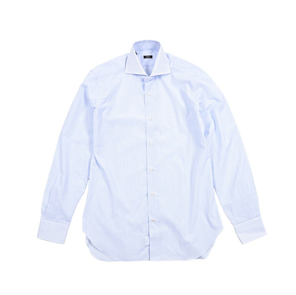 BARBA コットン100% ホリゾンタルカラーシャツ(カッタウェイ)｜435747｜GUARDAROBA MILANO OFFICIAL STORE
