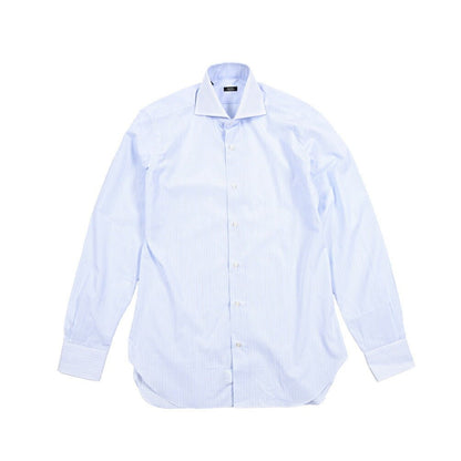 BARBA コットン100% ホリゾンタルカラーシャツ(カッタウェイ)｜435747｜GUARDAROBA MILANO OFFICIAL STORE
