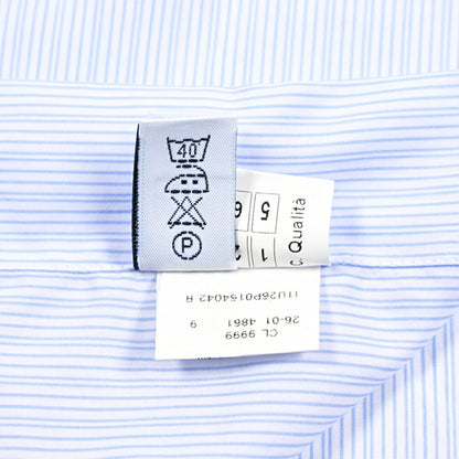 BARBA コットン100% ホリゾンタルカラーシャツ(カッタウェイ)｜435747｜GUARDAROBA MILANO OFFICIAL STORE