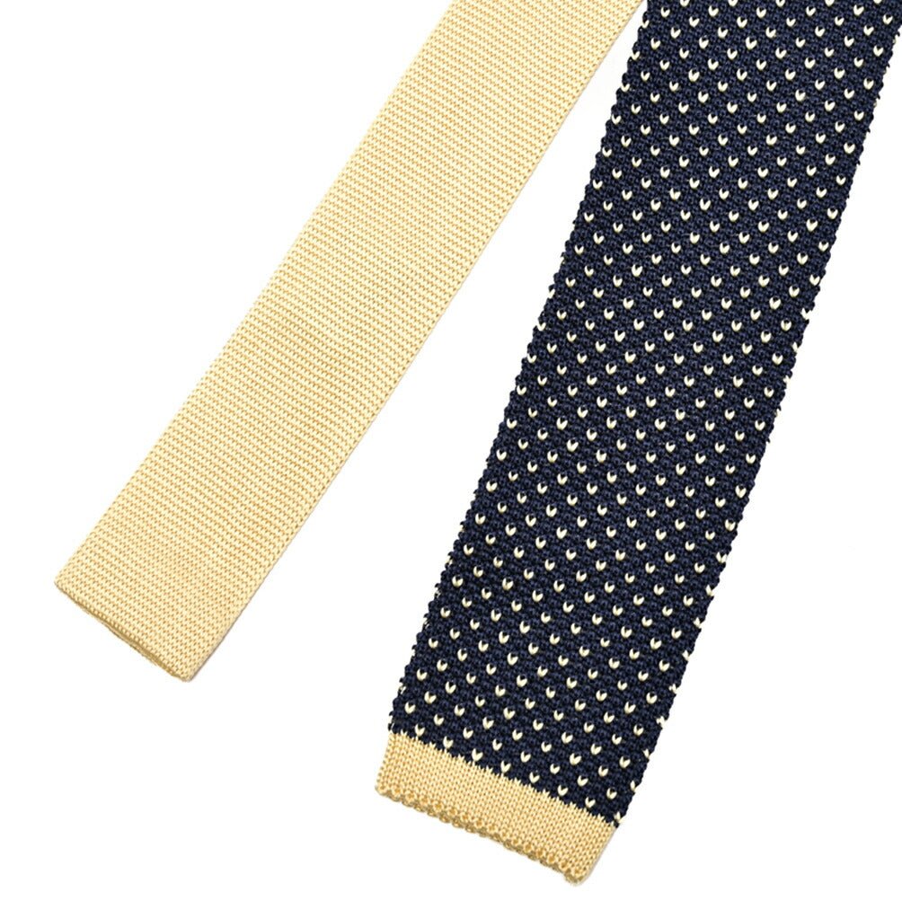 BARBA シルク100% ピンドット柄ネクタイ ニットタイ / cucito a mano 手縫い仕立て｜428530｜GUARDAROBA MILANO OFFICIAL STORE