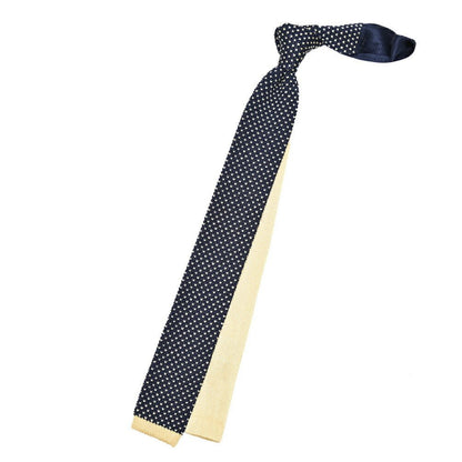 BARBA シルク100% ピンドット柄ネクタイ ニットタイ / cucito a mano 手縫い仕立て｜428530｜GUARDAROBA MILANO OFFICIAL STORE