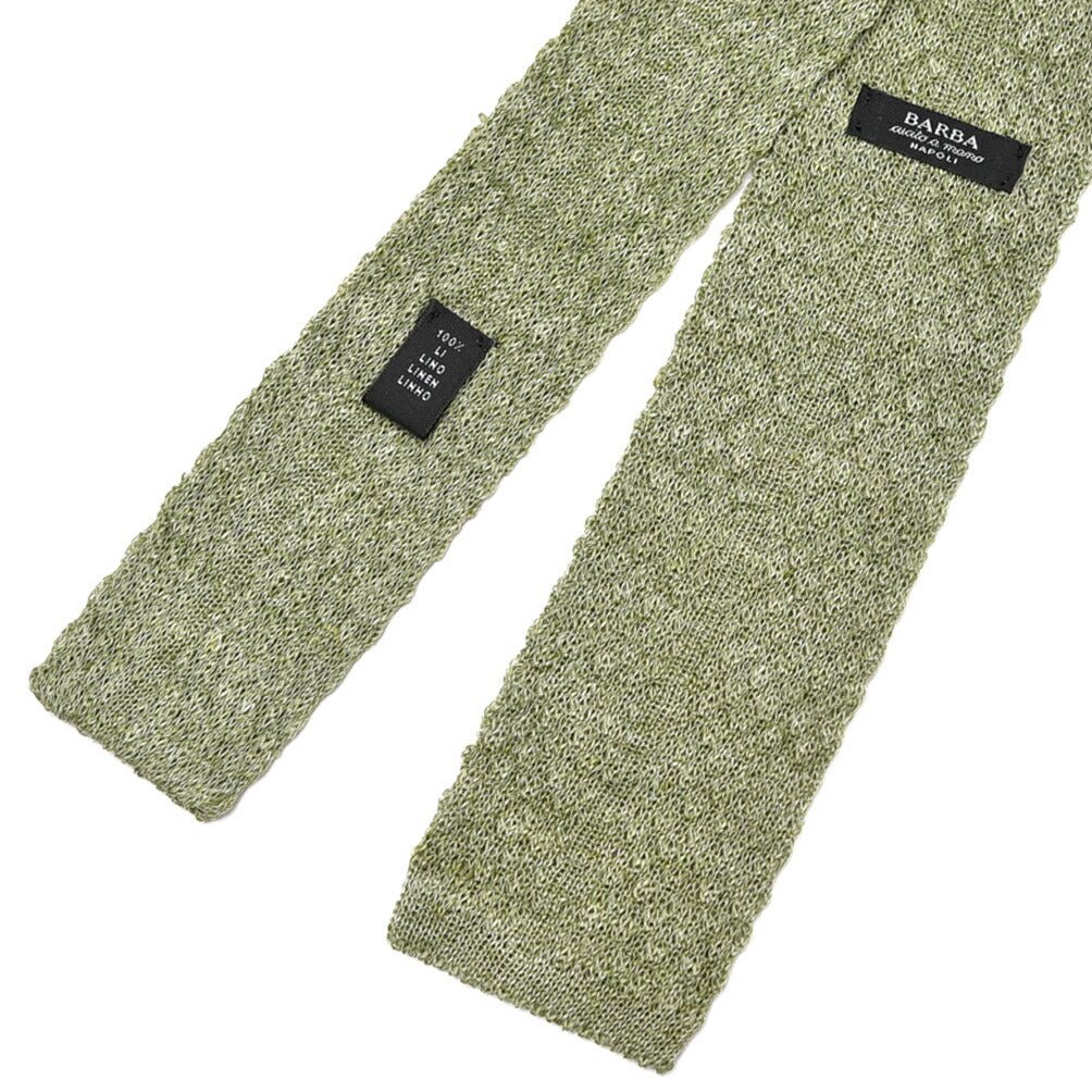 BARBA リネン100% ネクタイ ニットタイ / cucito a mano 手縫い仕立て｜428540｜GUARDAROBA MILANO OFFICIAL STORE