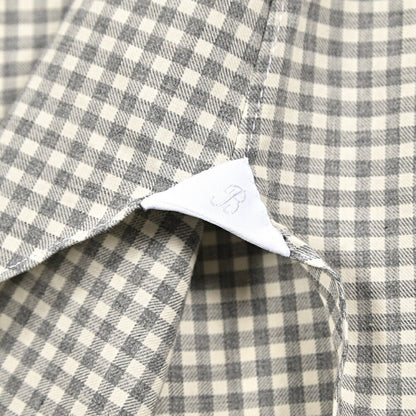 BARBA コットン100% セミワイドカラーシャツ / cucito a mano 手縫い仕立て｜435716｜GUARDAROBA MILANO OFFICIAL STORE