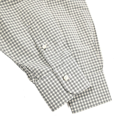 BARBA コットン100% セミワイドカラーシャツ / cucito a mano 手縫い仕立て｜435716｜GUARDAROBA MILANO OFFICIAL STORE