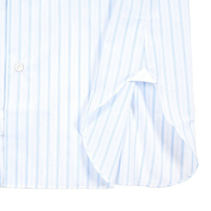 BARBA コットン100% ホリゾンタルカラーシャツ / cucito a mano 手縫い仕立て｜435750｜GUARDAROBA MILANO OFFICIAL STORE