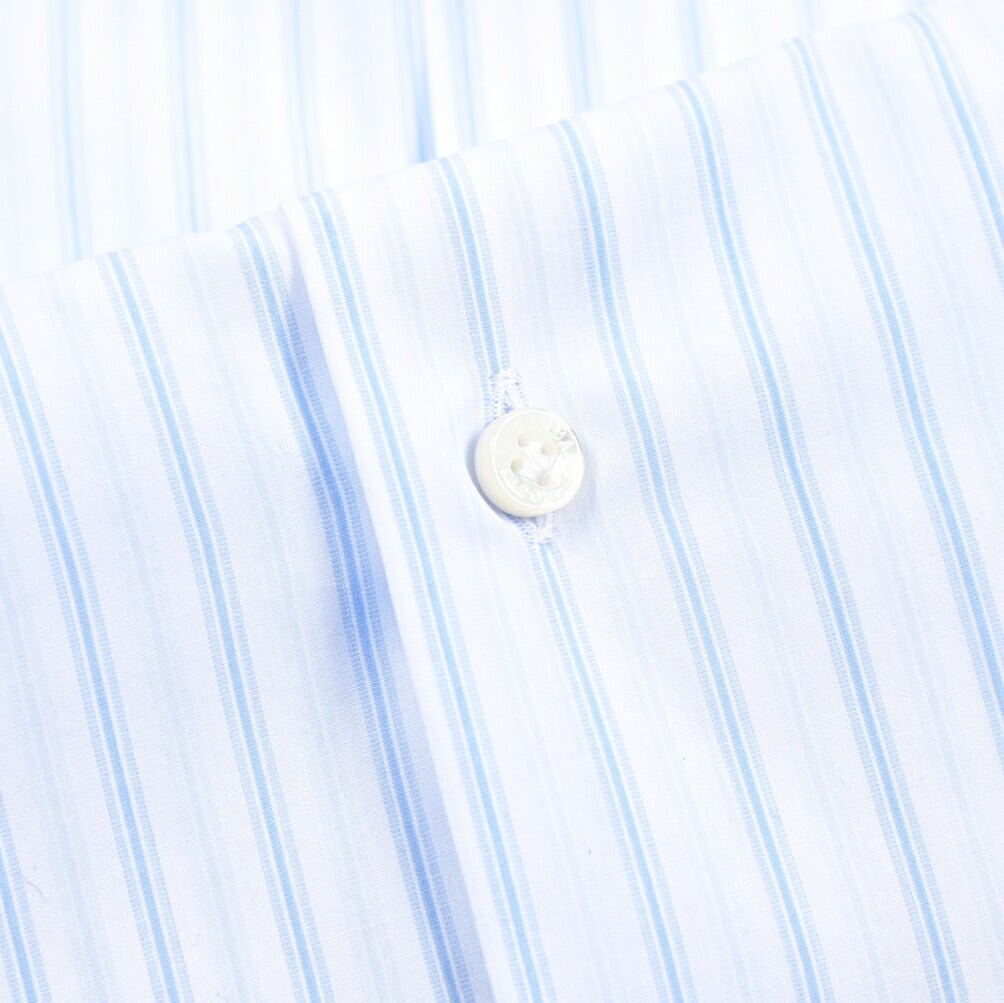 BARBA コットン100% ホリゾンタルカラーシャツ / cucito a mano 手縫い仕立て｜435750｜GUARDAROBA MILANO OFFICIAL STORE