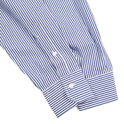 BARBA コットン100% ホリゾンタルカラーシャツ / cucito a mano 手縫い仕立て｜435753｜GUARDAROBA MILANO OFFICIAL STORE