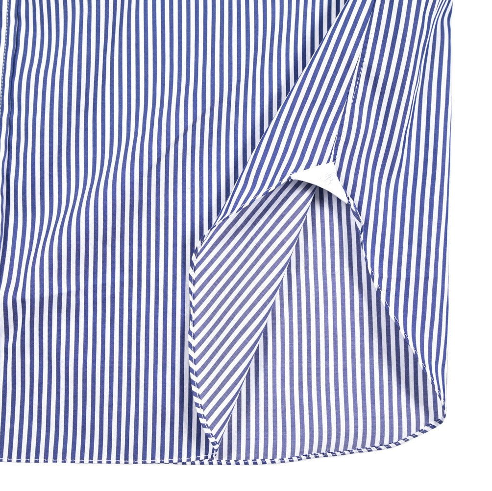 BARBA コットン100% ホリゾンタルカラーシャツ / cucito a mano 手縫い仕立て｜435753｜GUARDAROBA MILANO OFFICIAL STORE