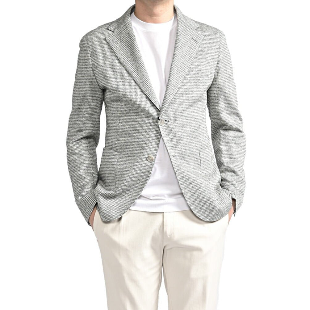 BARBA リネンコットン 2Bシングルテーラードジャケット / DYNAMIC｜434145-48｜GUARDAROBA MILANO OFFICIAL STORE