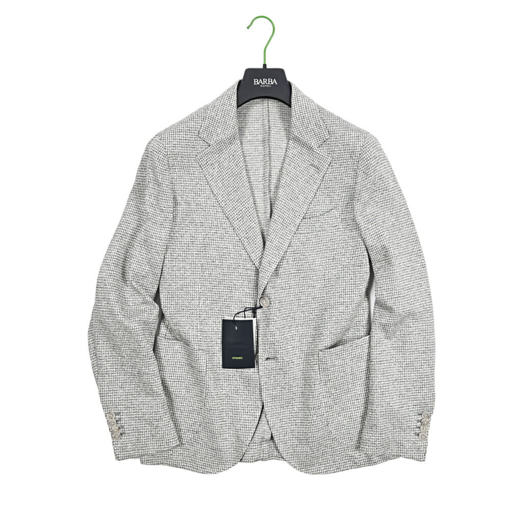BARBA リネンコットン 2Bシングルテーラードジャケット / DYNAMIC｜434145-48｜GUARDAROBA MILANO OFFICIAL STORE