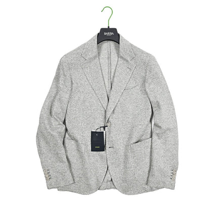 BARBA リネンコットン 2Bシングルテーラードジャケット / DYNAMIC｜434145-48｜GUARDAROBA MILANO OFFICIAL STORE
