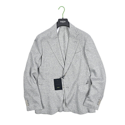 BARBA リネンコットン 2Bシングルテーラードジャケット / DYNAMIC｜434150-48｜GUARDAROBA MILANO OFFICIAL STORE