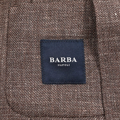 BARBA ウール混リネン 2Bシングルテーラードジャケット / EASY J MONO｜434101-48｜GUARDAROBA MILANO OFFICIAL STORE